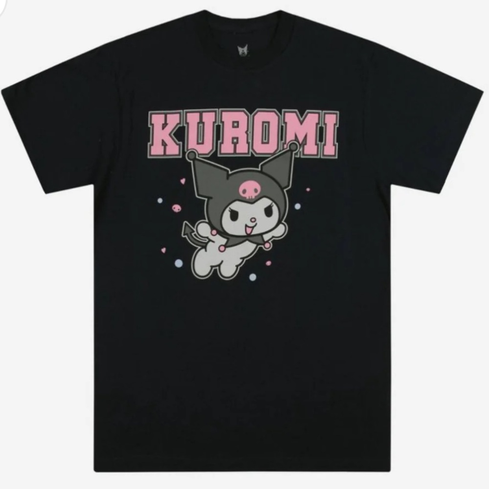 Kuromi Navy Blue Graphic T-Shirt